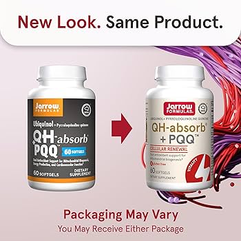 Amazon.com: Jarrow Formulas® QH-absorb® + PQQ, Dietary